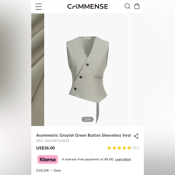 Sleeveless vest - Picture 3 of 5